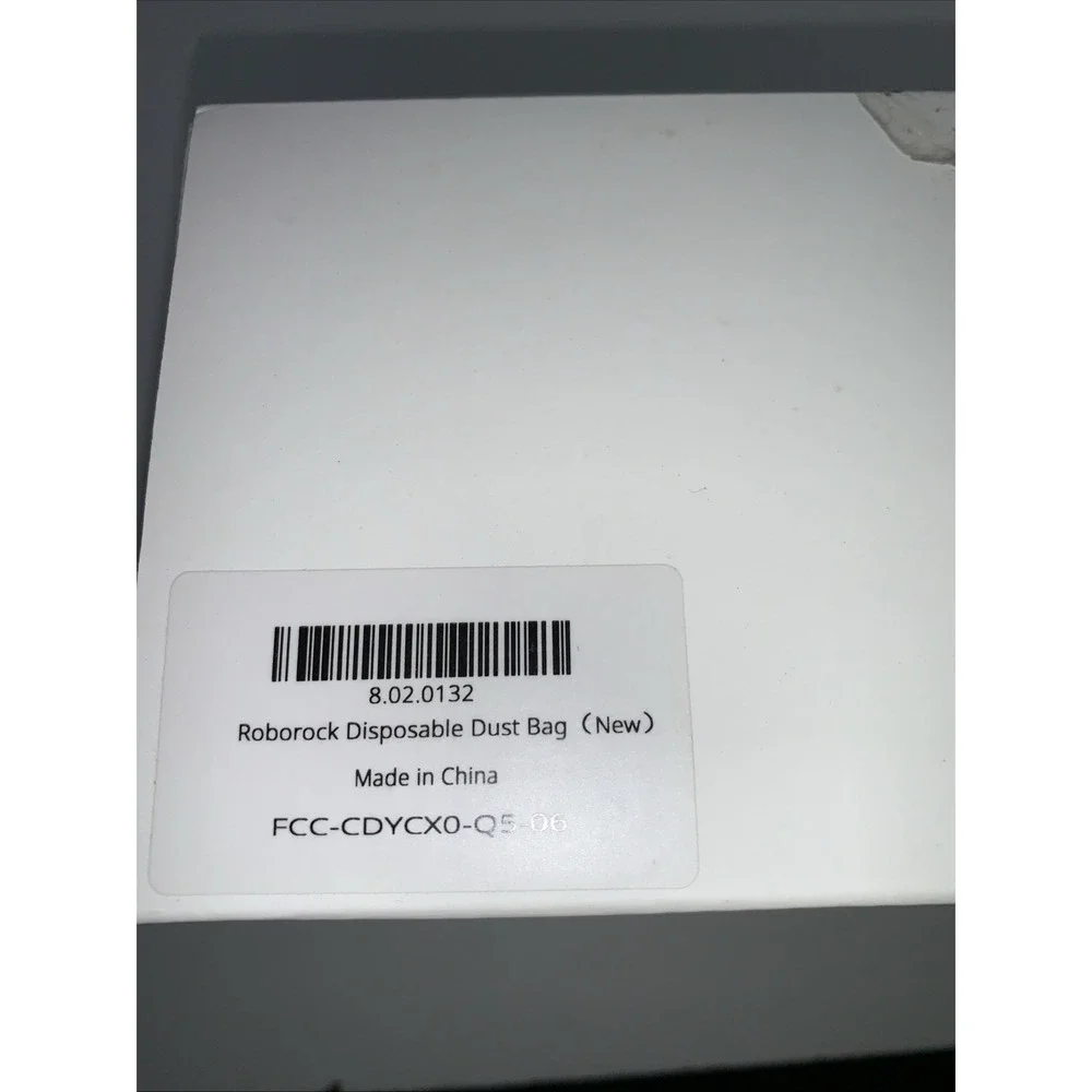 Roborock Disposable Dust Bag Replacement Model: SDCD03RR 6 Replacement Bags New